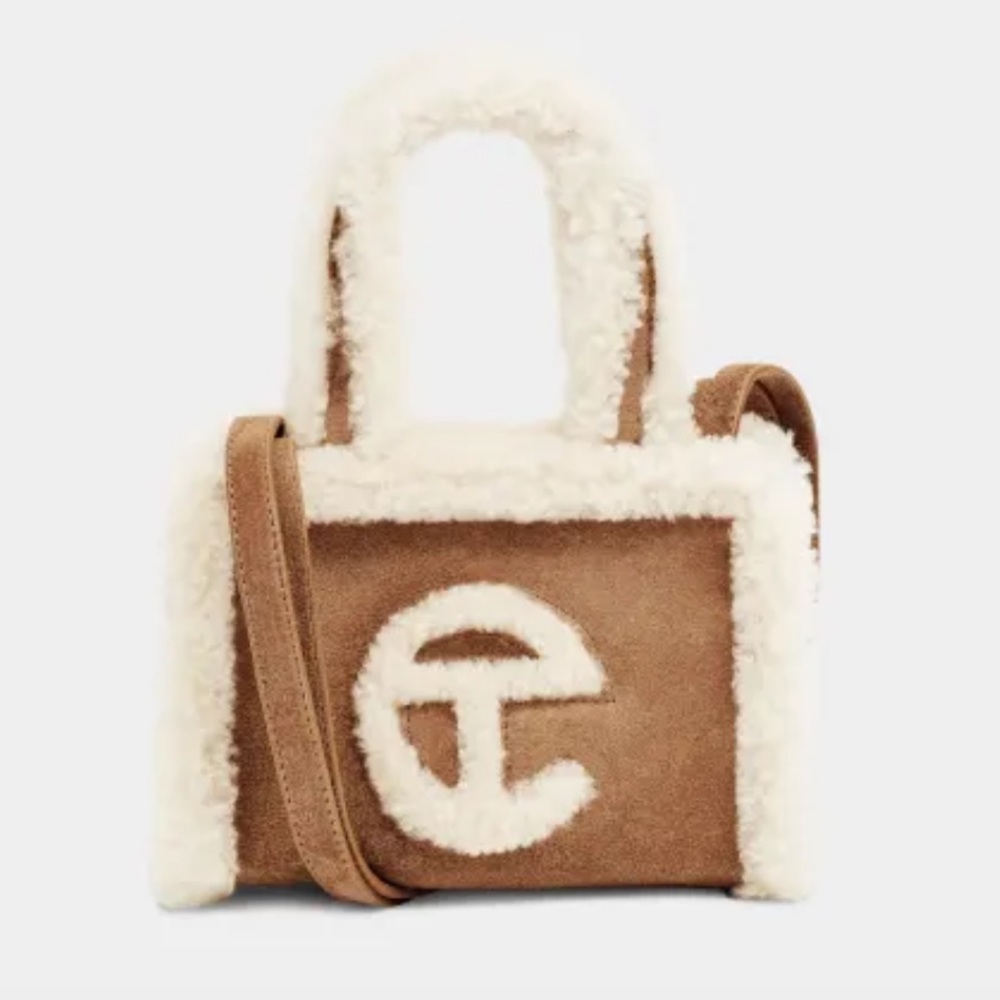 Telfar x Ugg Small Shopper in Chestnut